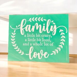 * A WHOLE LOT OF LOVE ~ Chalk Couture Reusable Transfer Stencil ~ 8.5x11